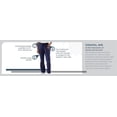 thumbnail image 3 of ave. Coastal Women's Seven Pocket Bootcut Scrub Pant in Royal, 5XL Tall, 3 of 6