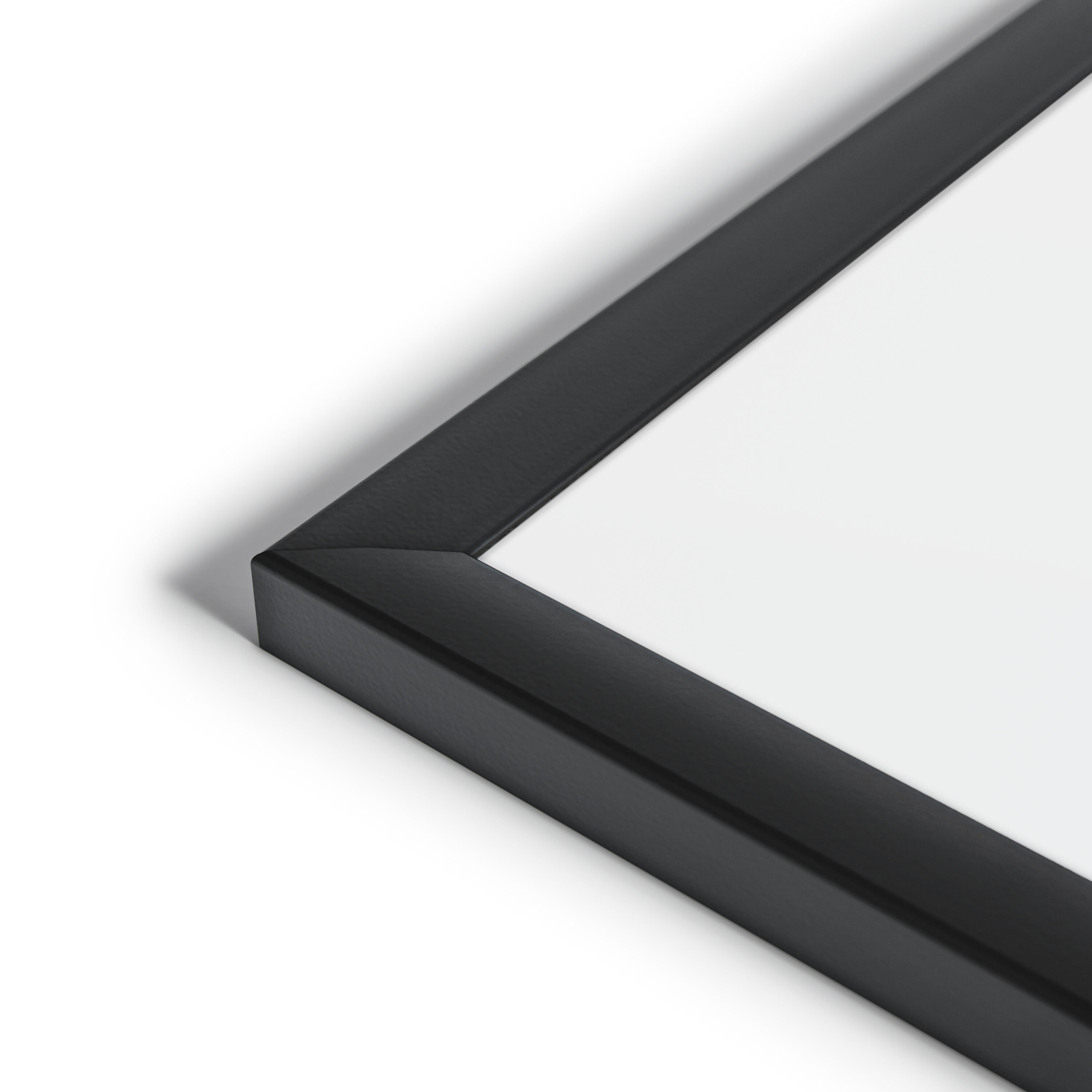 U Brands Magnetic Dry-Erase Board, 48 x 36 inches, Black MDF Frame