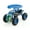 Blue, variant on GVN Garden Wagon Cart,Utility Grocery Wagon,Heavy Duty Garden Cart with Tool Tray and 360 Swivel Seat-Red
