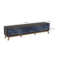thumbnail image 3 of Mueble TV 85" Kappesberg 218cm con 3 Puertas Negro/Azul, 3 of 10