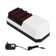 thumbnail image 1 of Electric Knife Sharpener- Knife Sharpeners, 3 Stage Electric Knife Sharpener, 3-Stage, White EU Plug, 1 of 5