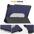 thumbnail image 5 of SaniMore for Google Pixel Tablet Case, Auto Sleep/Wake Rugged PC Tri-Fold Kickstand [Support iPad 1st/3rd Pencil Charging]  Shockproof Protective Case for Women Men, Darkblue, 5 of 10