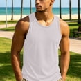 thumbnail image 6 of Tank Tops Men Moisture-Wicking Quick-Dry Sleeveless Tops Breathable Muscle Fit Gym Workout Running Shirt for Summer, 2XL, 6 of 7