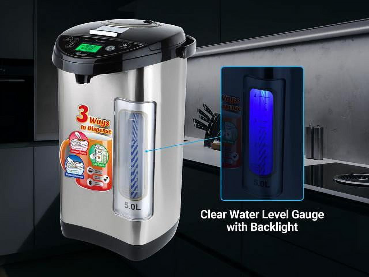 AROMA 【Low Price Guarantee】1.5L Electric Stainless Steel Water