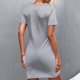 thumbnail image 3 of Show Body Curve Slim vestido con manga seleccionado para más Pure Color Near Date por ahora ANGGREK Descripción de la referencia, 3 of 5