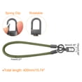 thumbnail image 2 of Lanyard de Muñeca con Llavero Uxcell, Lanyard trenzado de 15.75 pulgadas para llaves, llaves de coche (Verde Profundo), 2 of 7