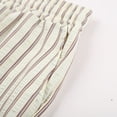 thumbnail image 6 of vigerkar Women's Striped Pants Pajama Lounge Boxer Pants Casual Wide Leg Drawstring PJ Bottoms Trousers (Beige, L), 6 of 9