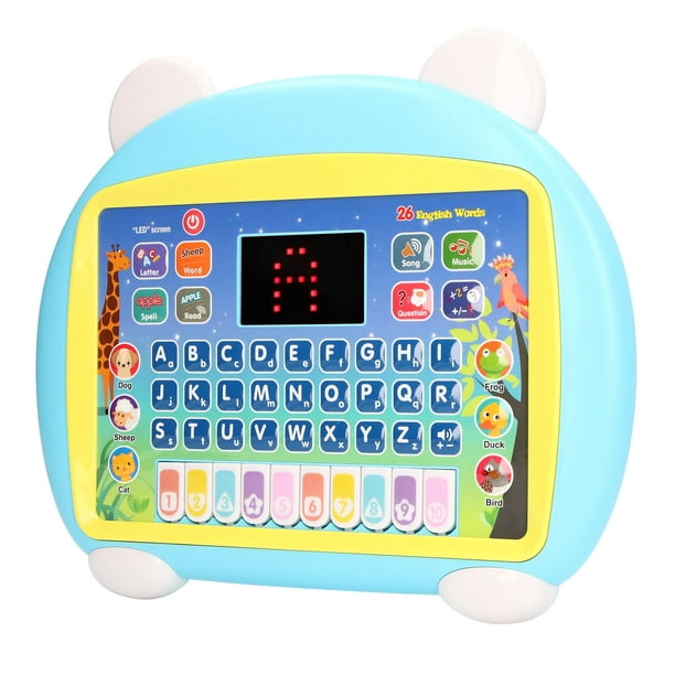 Kids Learning Pad, Electronic Music Kids Learning Tablet LED