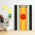 thumbnail image 2 of FORMRS Acrylic Clipboard with Low Profile Clip Standard A4 Letter Size, 12.5" x 9", Stripes and Circle, 2 of 8