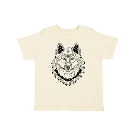 

Inktastic Tribal Wolf Head Gift Toddler Boy or Toddler Girl T-Shirt