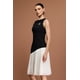 thumbnail image 4 of Vestido bellabarnetten Porsha Flower sin mangas asimétrico, 4 of 6