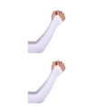 thumbnail image 4 of Youkk Cycling Glove Accessory Hand Arm Protector Summer Protection Breathable Convenient Half Finger Sleeve Driving Riding No.6 2Set, 4 of 6