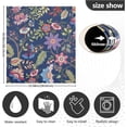 thumbnail image 3 of Coolnut Paisley Flower Dishwasher Magnet Cover, Magnetic Refrigerator Panel Decal Wash Machine Front Door Decorative Cover for Home Kitchen Farmhouse Decor, 23"x 26", 3 of 6