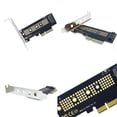 thumbnail image 3 of Nvme Pcie M.2 Ngff Ssd To Pcie X1 Adapter Card Pciex1 To M.2 Card With Brackyeu, 3 of 6