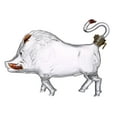 thumbnail image 2 of Decantador de animales Macarena 1000ml Botella de vino, 2 of 8