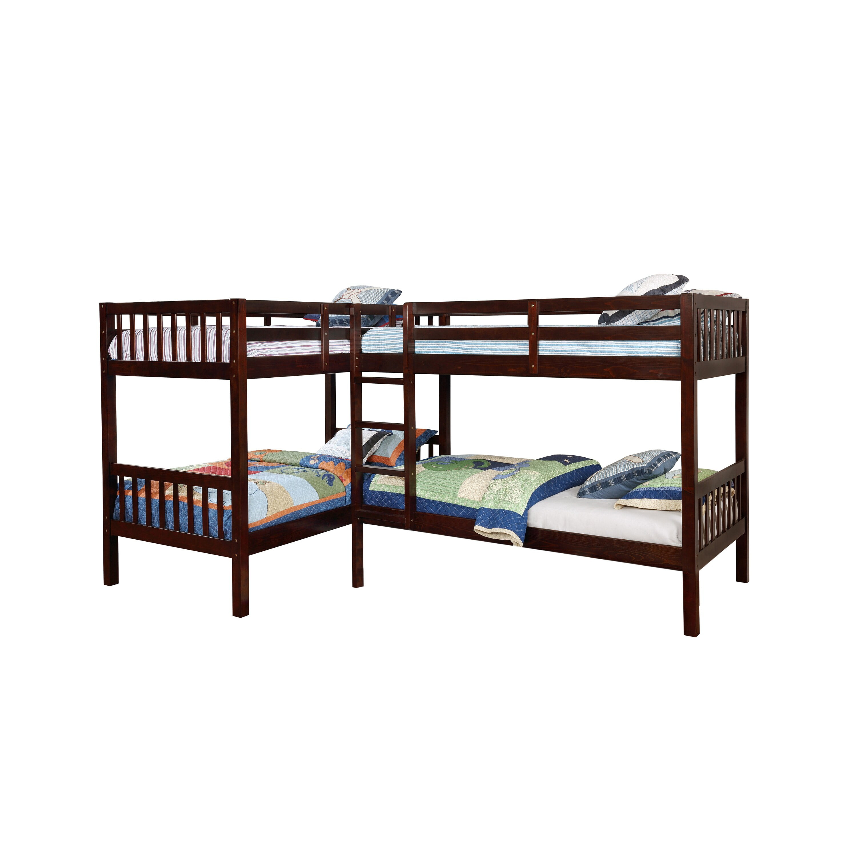 Acme Allentown Twin Bunk Bed With, Allentown Bunk Bed Trundle
