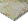 thumbnail image 3 of Addison Rugs Mayfield Premium Machine Washable Transitional Squares Green Round Rug, 8' x 8', 3 of 5
