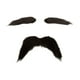 thumbnail image 1 of 2 piezas de bigote falso y cejas falsas, barba falsa para fiesta de festival, Halloween, hombres, 1 of 8