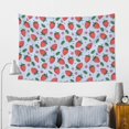 thumbnail image 5 of Xecao Strawberries Print Tapestry, Wall Hanging Room Funny Decor, Backdrop Room Decor for Bedroom Living Room dormitory, 5 of 8