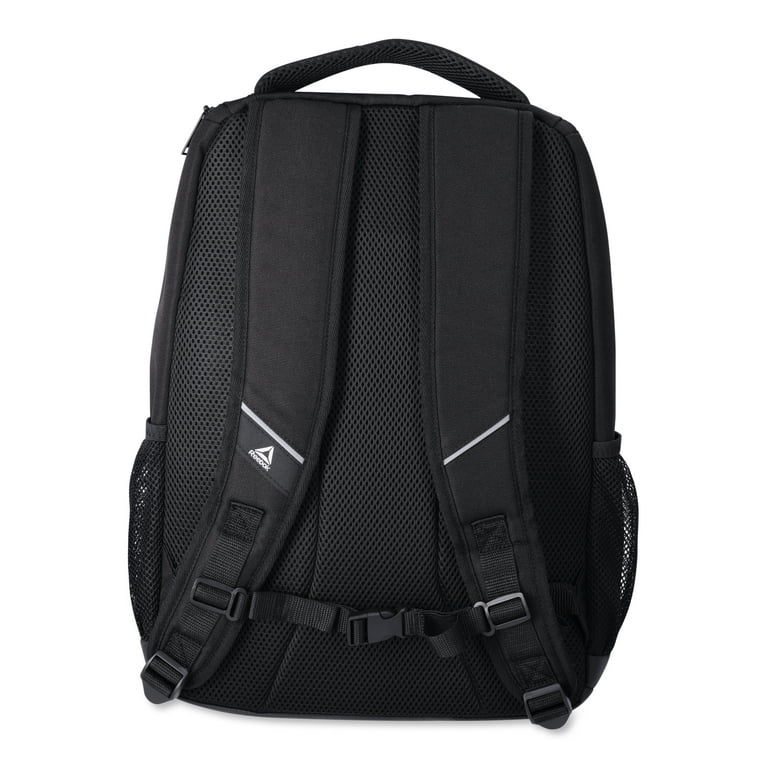 Reebok Unisex Adult Bobbie Top Loader Laptop Backpack Black