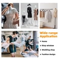 thumbnail image 6 of CL.HPAHKL 4-Packs Female Mannequin Torso, 27 Inch Half Body Mannequin Female Plastic Hanging Mannequin with Metal Hook Female Dress Form Holloew Back for Clothing, Accessories, Shirt Display, Black, 6 of 7