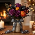 thumbnail image 5 of Halloween Ribbon Wired & Thin Multipack 5-10yd for Wreath Gift Wrapping Party Decor by OVFUIZ, 5 of 7