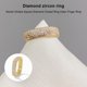 thumbnail image 3 of Sonducket Anillo de mujer, moda, festival de diamantes de imitación, compromiso de cumpleaños, tienda de playa, fecha escolar, joyería de vacaciones Ropa, zapatos y accesorios Miscelánea Sonducket AP015129-00, 3 of 6