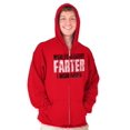 thumbnail image 5 of Worlds Greatest Father I Mean Farter Zip Hoodie Sweatshirt Men Brisco Brands S, 5 of 5
