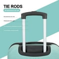 thumbnail image 4 of Tripcomp Luggage Sets 4 Piece Suitcase Set (14/20/24/28)Hardside Suitcase with Spinner Wheels Lightweight Carry on Luggage(Light Blue), 4 of 10