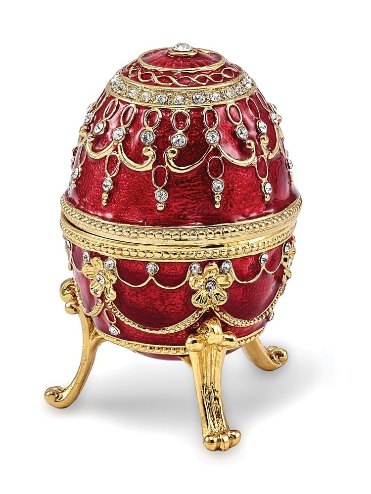 Imperial Red Musical Jewelry Egg - Walmart.com
