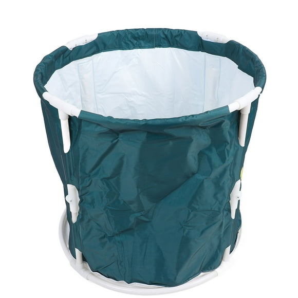 Foldable Bathtub, PVC Portable Soaking  Bath Tub with Hose and Cushion for Adult Children