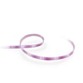 thumbnail image 3 of Philips Hue White and Color Ambiance Light Strip Plus 6.5ft Base Kit with Bluetooth, White, 3 of 12