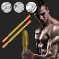 thumbnail image 1 of Riforla Spring Power Twister Bar Upper Body Exercise Fitness Workout Chest Expander Strength Training for Muscle Pulling Fitness & Yoga Equipment Gold, 1 of 9