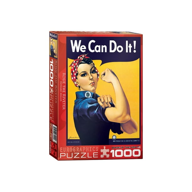 EurographicsPuzzles - Rosie the Riveter: We Can Do It! - puzzle - 1000 Pièces