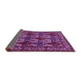 thumbnail image 2 of Ahgly Company Indoor Round Persian Purple Traditional Area Rugs, 6' Round, 2 of 4