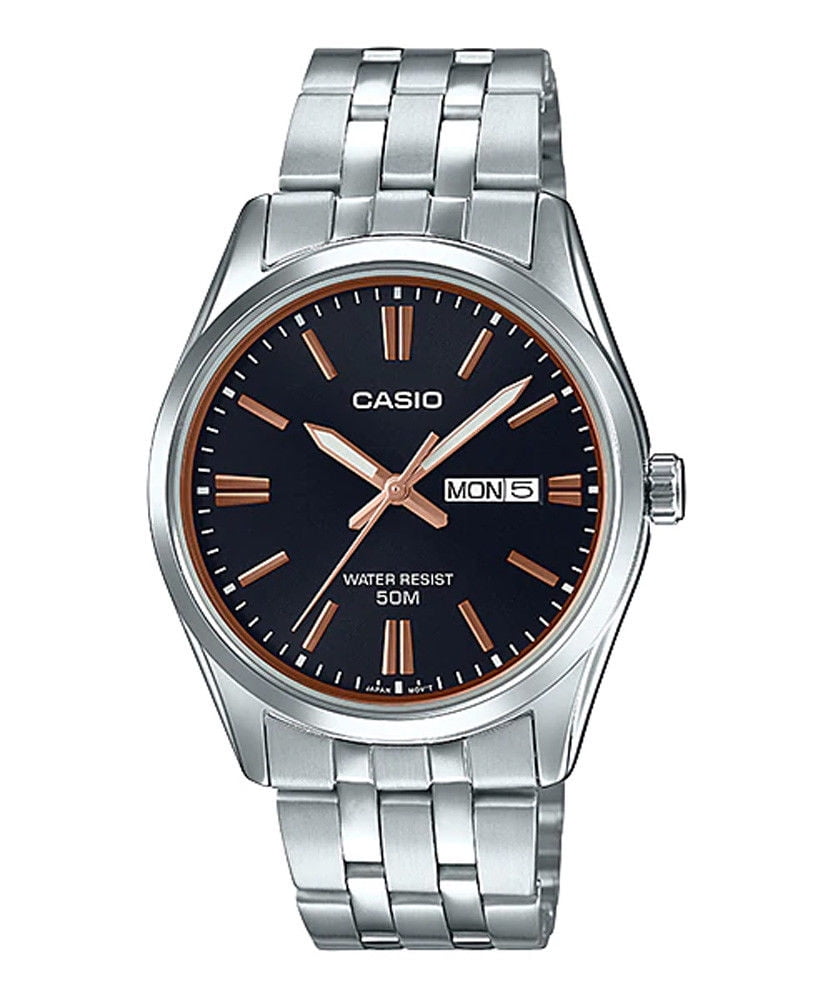 casio analog day date