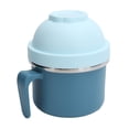 thumbnail image 4 of Lunch Box Portable 304 Stainless Steel Double Layer Insulation Food Noodle ContainerBlue Bienvenido, 4 of 8