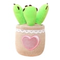 thumbnail image 1 of Muñeca de peluche con forma de planta con forma de garra de oso, en maceta, 25 cm, 1 of 2