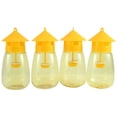 thumbnail image 2 of Paquete de 4 Trampas Reutilizables para Moscas, Moscas la Fruta Fly Catcher Outdoor, 2 of 5