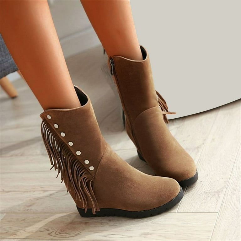 Ladies khaki ankle clearance boots