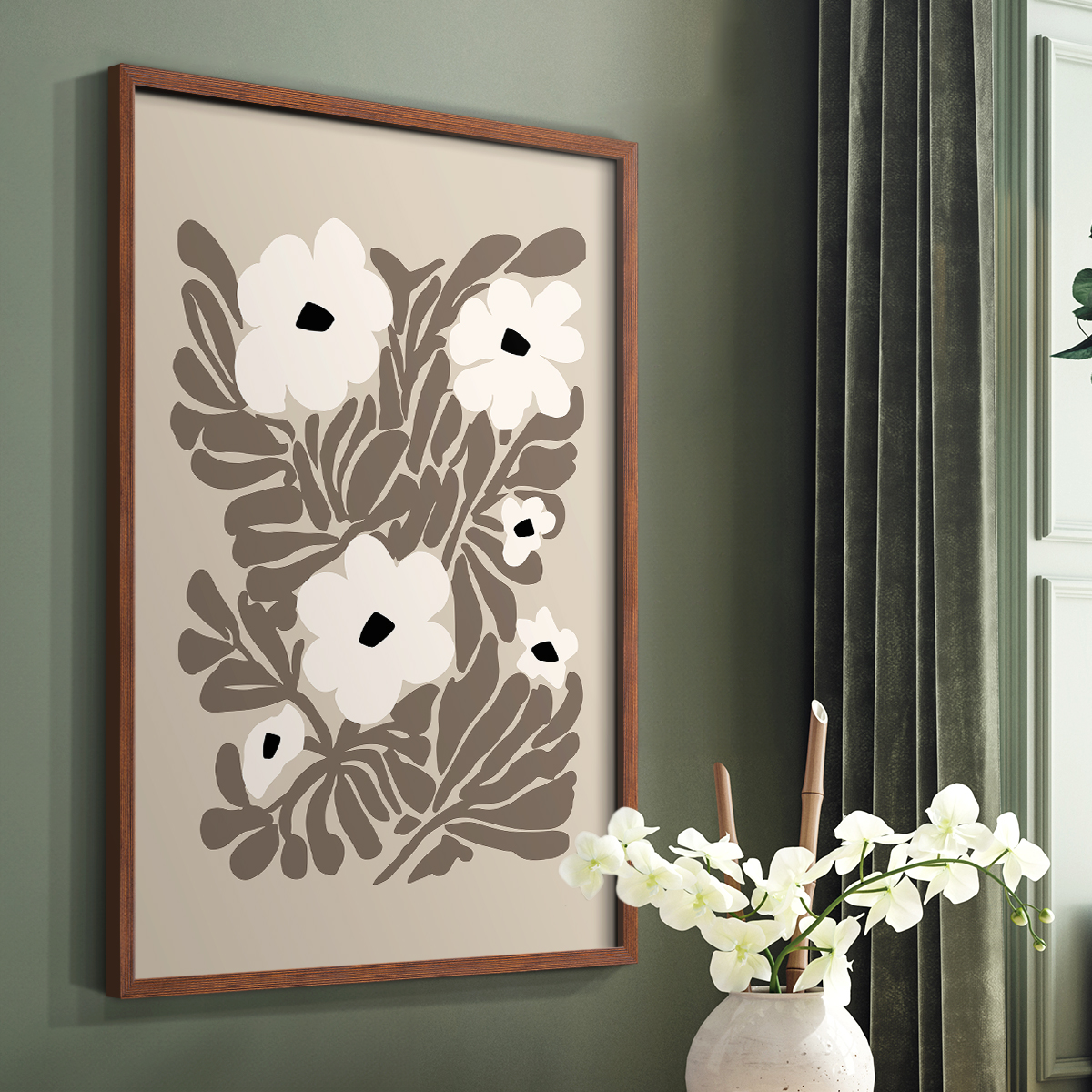Matisse CCXXXVI in Solid Wood 11 x 14 Framed Print