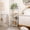 White, variant on 3/4 Tier Kitchen Storage Rack, Metal Utility Shelf Organizer, Freestanding Stand, Rustic Metal Storage Shelf,Free Standing Steel Shelves for Living Room, Bedroom, Office, Kitchen