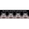thumbnail image 2 of McGinty Irish Coat of Arms Old Fashioned Tumblers - Set of 4, 2 of 2
