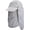 Light Grey, variant on Fishing Hat Sun Cap Men Women Outdoor Hiking Hat with Removable Mesh Mask Neck Flap Cover, UPF 50+ for Sun Protection