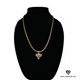 thumbnail image 1 of Collar de oro de 14 quilates con colgante de cabeza de elefante, el mejor regalo unisex para madre, padre, novia, novio, ella, él, collar de cadena cubana de 14 quilates de Aria Jeweler Daily, 1 of 5