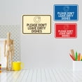 thumbnail image 3 of Signs ByLITA Classic Framed Please Don't leave Dirty Dishes On this Sink Sign (Navy Blue / White) - Small, 3 of 6