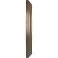 thumbnail image 4 of Ekena Millwork 12 5/8"OD x 1 1/8"P Federal Roped Small Ceiling Medallion (Fits Canopies up to 6"), Hand-Painted Warm Silver, 4 of 7