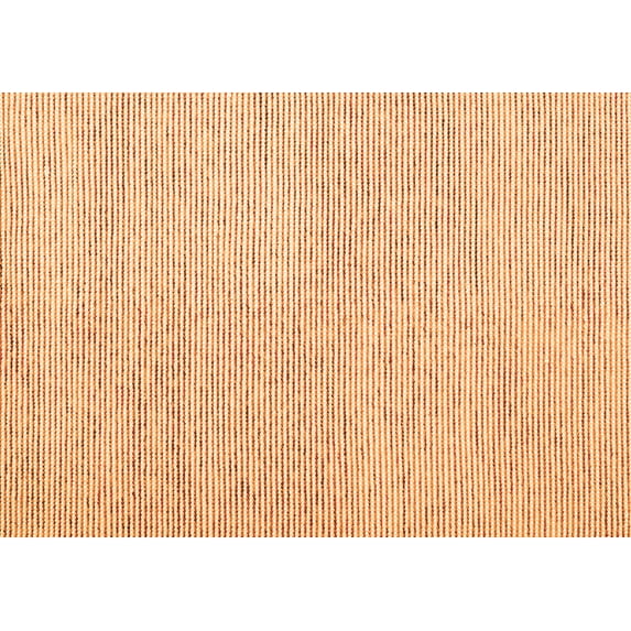 Ahgly Company Indoor Rectangle Abstract Orange Contemporary Area Rugs, 7' x 10'