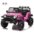 thumbnail image 1 of 12V Kids Electric Ride On Truck with Remote Control Ride On Toy for Toddler Boys & Girls Bluetooth Music Player LED Lights, 1 of 10