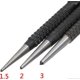 thumbnail image 4 of 3piece professional antislip punch set cylindrical punches for carpenters and machinists, 4 of 5